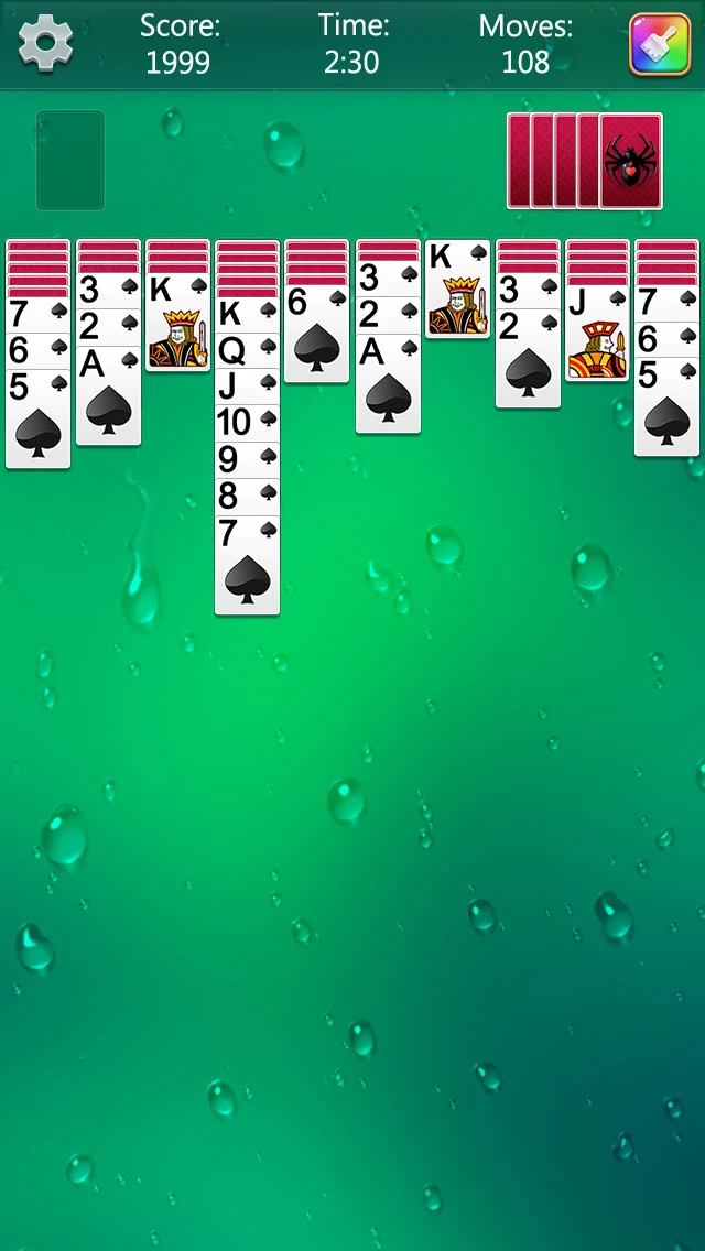 Spider Solitaire Fun screenshot
